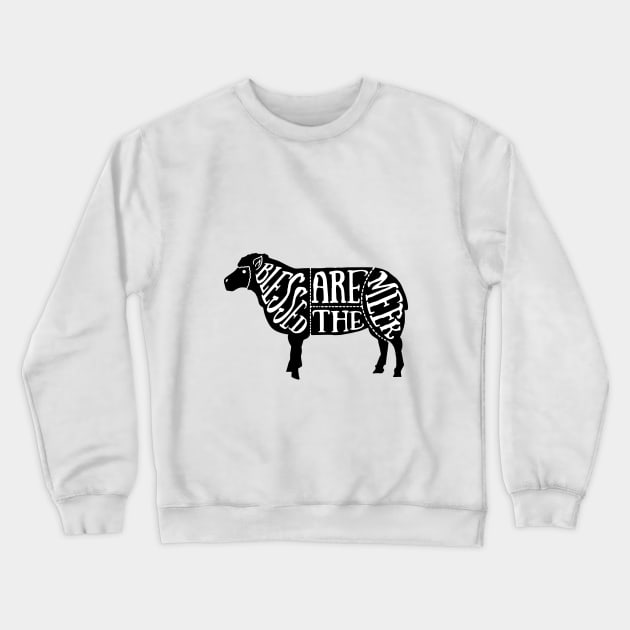 blessed are the meek - the handmaid's tale Crewneck Sweatshirt by Naive Rider